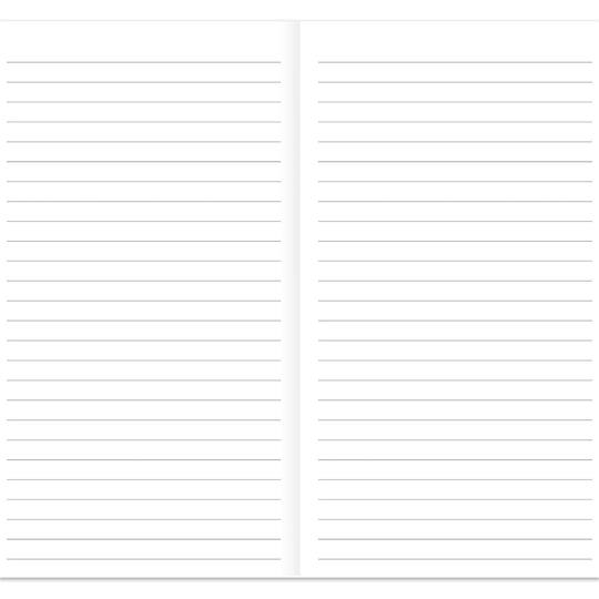 TF Publishing Violet & Gold Hearts Jotter